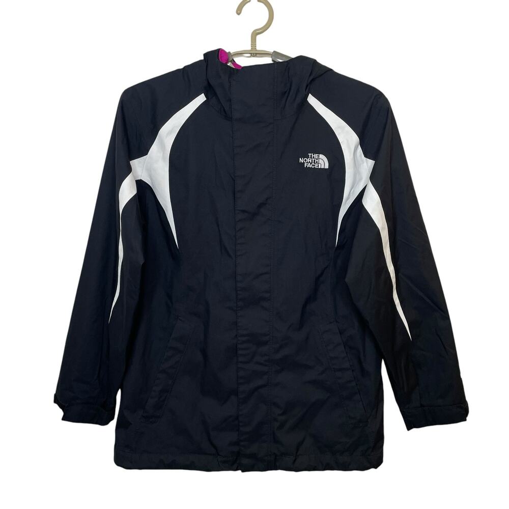 The North Face Girls' Mountain Triclimate Jacket Black (Outer Shell) Size Large